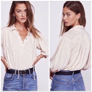 We The Free People Rush Hour Long Sleeve Shirt XS